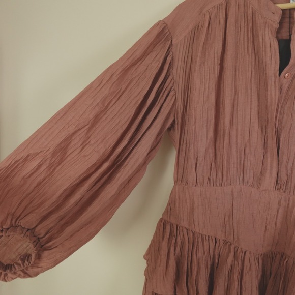 New NWT Shona Joy Dress Mila‎ Button Up Frill Mini - Picture 13 of 15